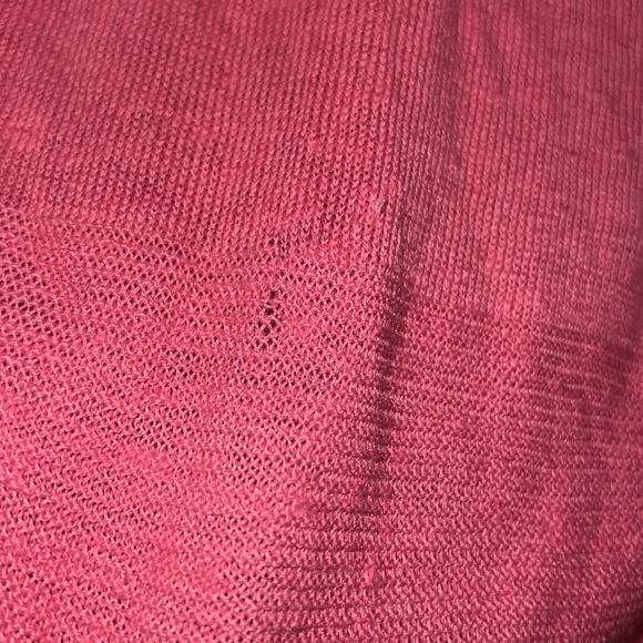 J.Jill Linen Blend Pink 3/4 Sleeve Top size XL Tall - Picture 6 of 6